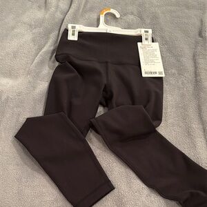 Lululemon Black Wunder Train HR Tight 25”
